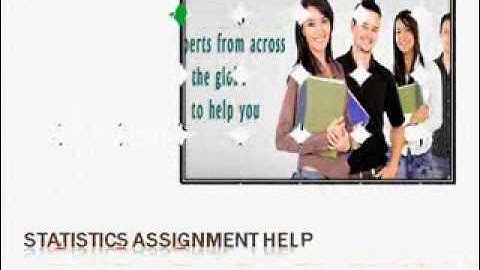 Statistics Assignment Help, Statistics Homework Help - Assignmentsweb.com
