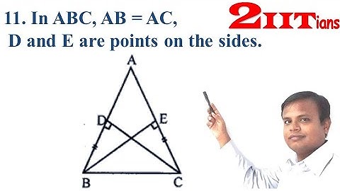 TRIANGLES Ex 10.3 Q11 Class 9 Maths ICSE ML Aggarwal Solutions