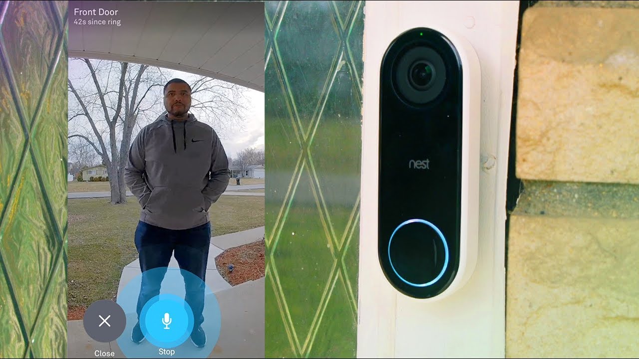 nest and ring doorbell