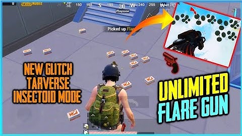 PUBG MOBILE UNLIMITED FLARE GLITCH | MALAYALAM | INSECTOID MODE TIPS AND TRICKS | GLICH IN PUBG