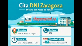 Cómo Pedir Cita Previa Para El Dni En Zaragoza Oficina Paseo De Teruel 10 Guía Rápida