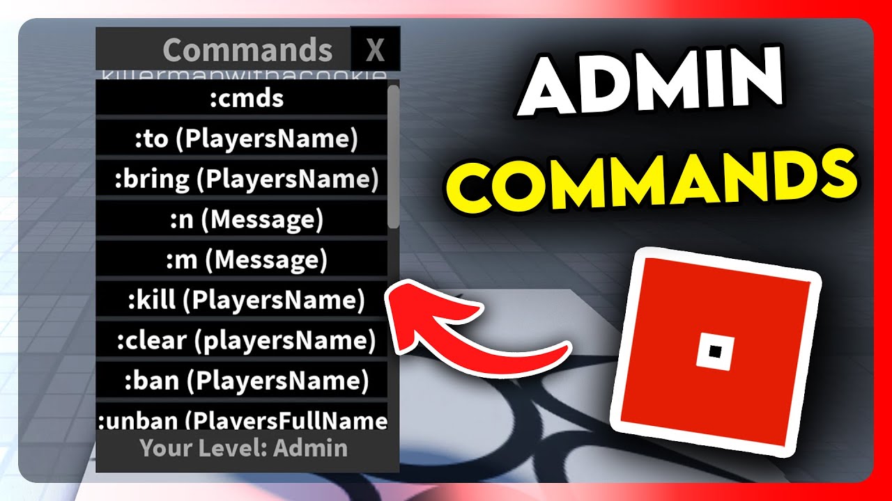 How To Make Admin Commands In Roblox Studio 2025 YouTube 