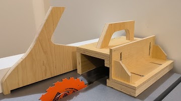The best DIY push block and push stick for table saw