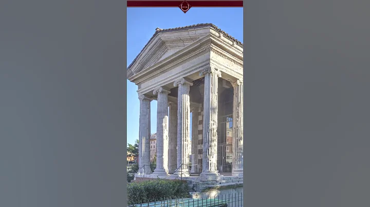 Ancient Roman Temple, In Rome - Temple of Portunus