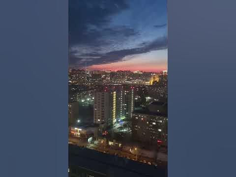 Новосибирск, ночной город, Ночные огни города. - YouTube
