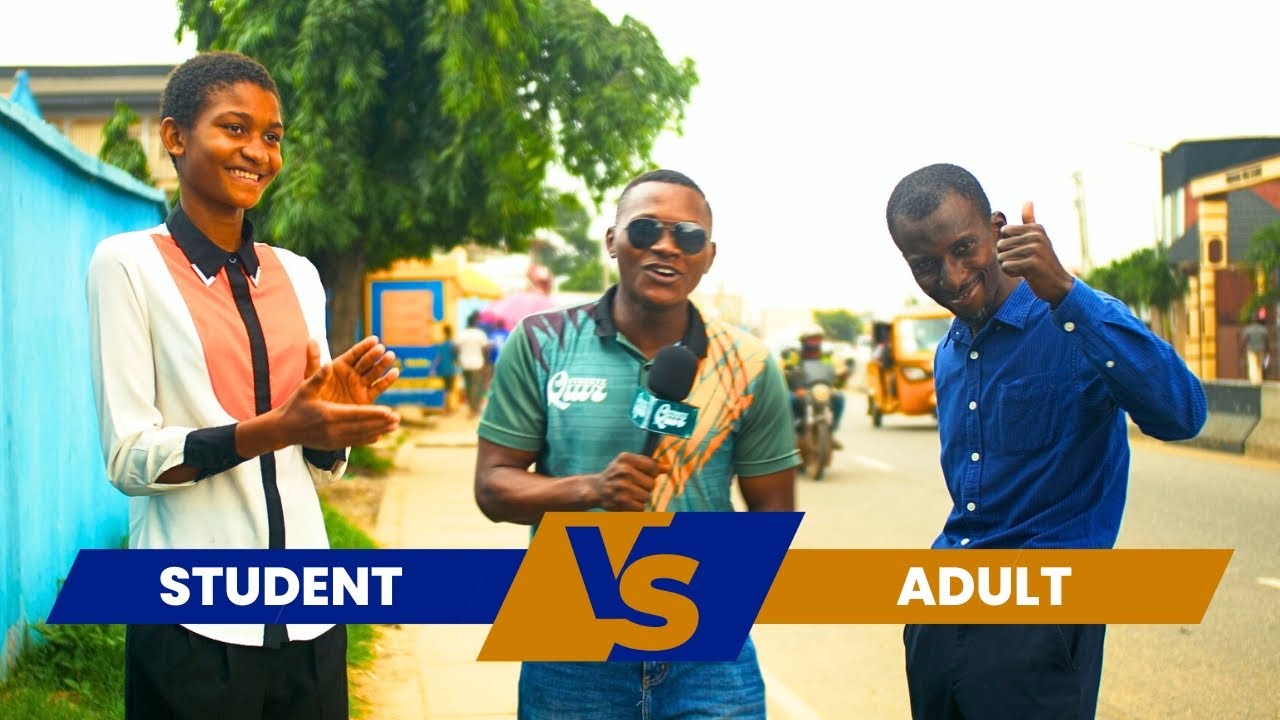 Student vs Adult in a Math Quiz! Who Will Win This Streetz Quiz Challenge?