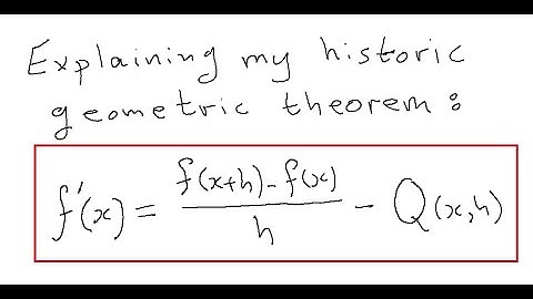 My historic geometric theorem revisited.