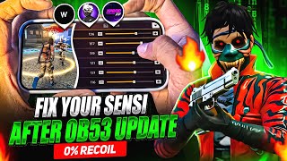 World’s 🌏 Best Guide To Make Your Own Sensi In free fire 🔥 | ff No Recoil Sensi After OB53 Update ✅