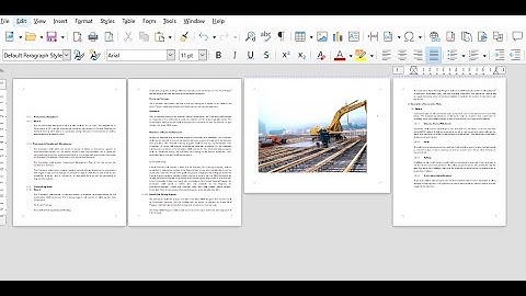 Portrait and Landscape in LibreOffice Writer Same Document