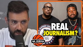 Adam Defends Akademiks After Glasses Malone Said Hes Not a Journalist