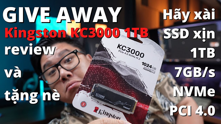 So sánh tốc độ ssd kingston