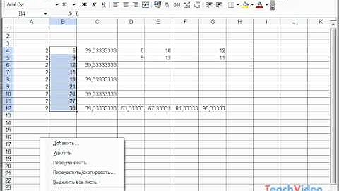 Работа с листами в Microsoft Excel 2003 (39/49)