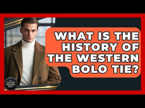 What Is The History Of The Western Bolo Tie? - The Sharp Dressed Gent