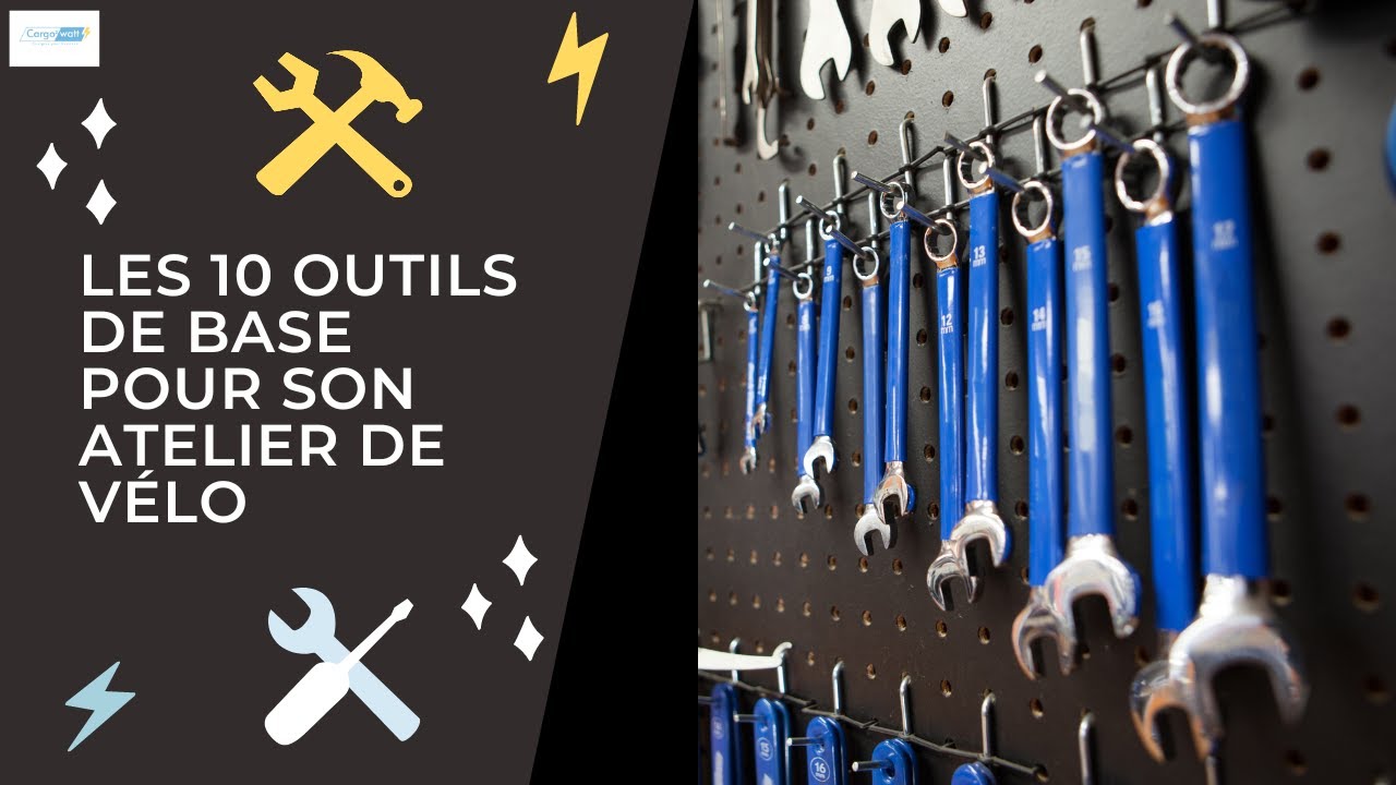 Les 10 outils de base à avoir dans son atelier de vélo