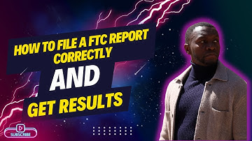How  To File A Ftc Report Correctly