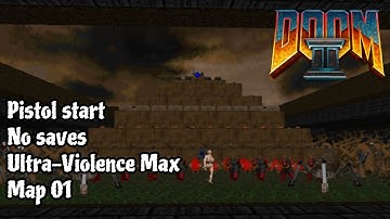 [Doom 2] Newgothic movement 1 map 01 UV Max in 17:52