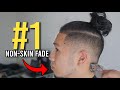 Nonskin 1 fade self cut tutorial  simple mens haircut