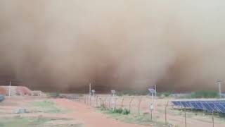 Dangerous sand storm