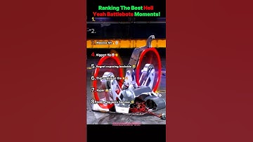 Ranking The Best Hell Yeah Battlebots Moments! 🤙 #BattleBots #HellYeahMoments #RobotBattles