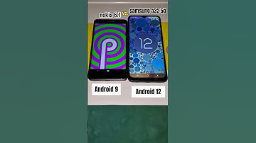 Nokia 6.1 vs. Samsung #A32 5G boot up! #Android9 vs. #Android12 #nokia6 #galaxya325g #boot #shorts