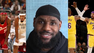 Lebron James Congratulates Carmelo Anthony On His Retirement