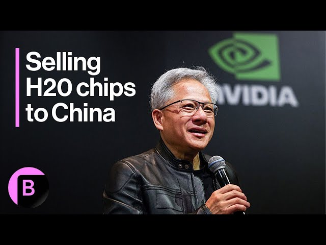 Video del CEO di Nvidia su Bloomberg
