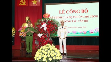 Đại tá Tô Anh Dũng Giữ chức vụ Giám đốc Công an tỉnh Hà Nam - ANTV Công an Hà Nam