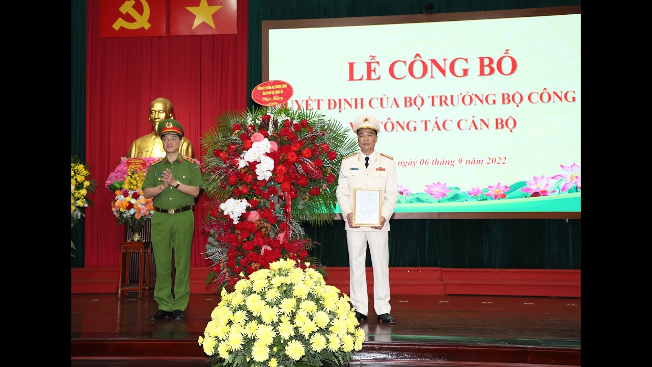 Đại tá Tô Anh Dũng Giữ chức vụ Giám đốc Công an tỉnh Hà Nam - ANTV Công an Hà Nam