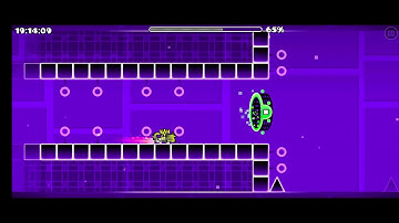Geometry dash level 2 "Back on track" (100%) all coins