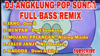 Download lagu Dj Angklung Pop Sunda   Remix Slow Full Bass   mp3