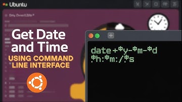 How to Get Date and Time Using Command Line Interface (Ubuntu Terminal Tutorial)