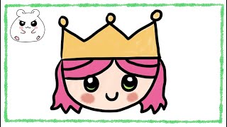공주님 그리기 | 공주그리기 | 완전간단그림