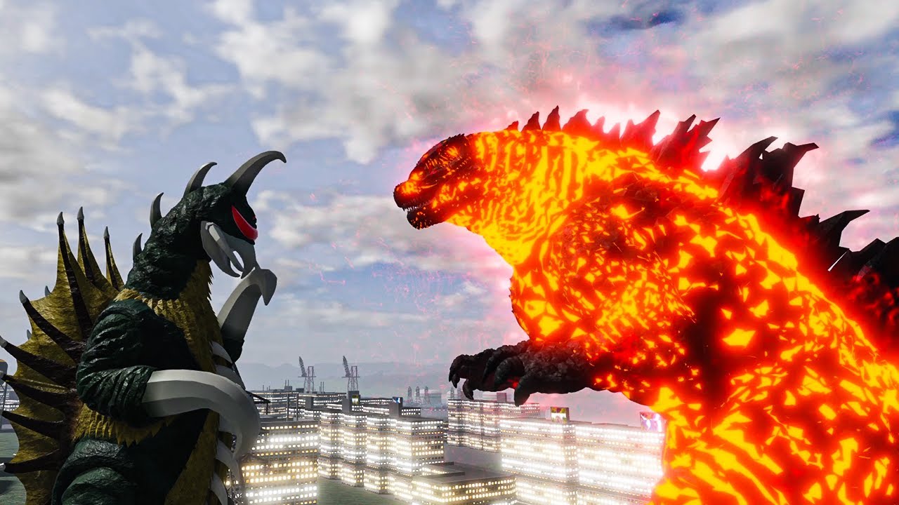 EVOLVED THERMO GODZILLA vs GIGAN | Age of Titans
