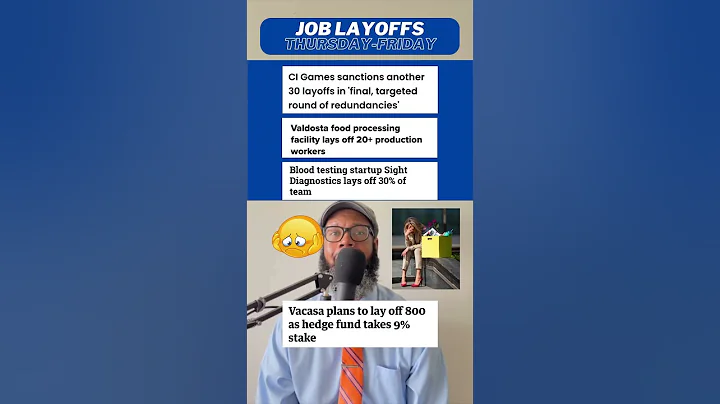 The Job Cut Announcements Continue! #shorts #economy #layoffs #jobcuts #recession #debt #inflation