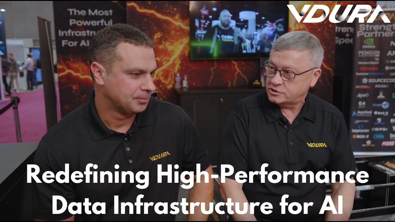 Redefining High-Performance Data Infrastructure for AI with VDURA's Ken Claffey and Garth Gibson