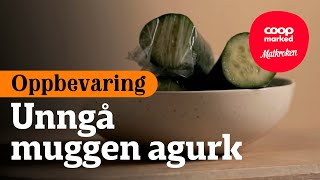 Oppbevaring: Slik oppbevarer du agurk
