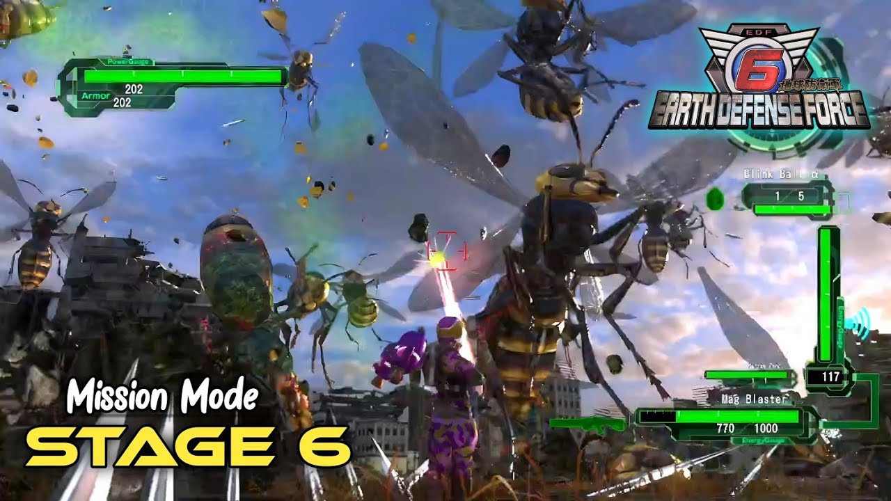 Wing Diver - Assist the Extermination Team - Earth Defense Force 6 ...