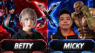 SF6 🔥 🇯🇵 BETTY (Juri) Vs 🇨🇳 MICKY (Sagat) HIGH LEVEL GAMEPLAY 🔥 Street Fighter 6