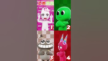 ZAI ZAI ZAI MEOW MEOW MEOW 3 #shorts #gartenofbanban #animation