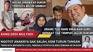LAPOR KDM MALAH DISEMPROT‼️ORANG TUA SISWA YANG VIRALKAN GURUNYA SEPAKAT TAK BAWA KE JALUR HUKUM.