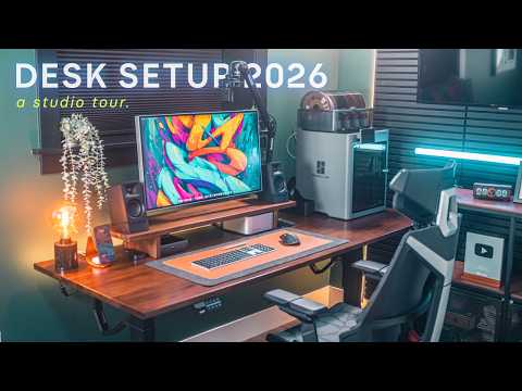My 2026 Desk Setup // The Dream Creative Studio thumbnail