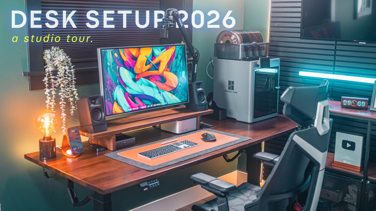 My 2026 Desk Setup // The Dream Creative Studio