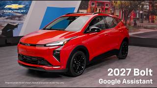 How to Get Started with Google Assistant in 2027 Chevy Bolt | Chevrolet