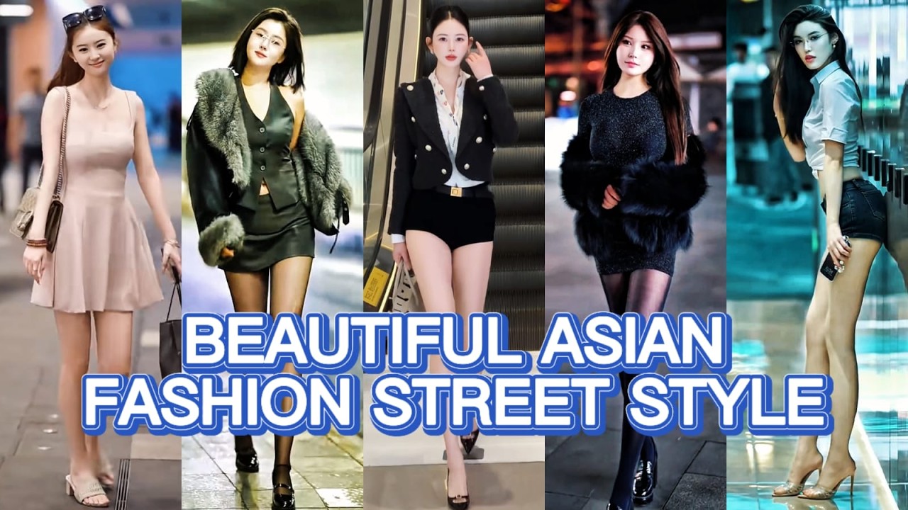 TOP Beautiful Chinese Girl | Chinese Street Fashion eps.95