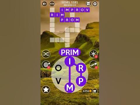 Wordscapes Level 1181 | Answers - YouTube