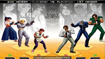 KOF 2002 UM - Cheng Long (程龙) VS Nikolai-保力達 Stopping the opponent