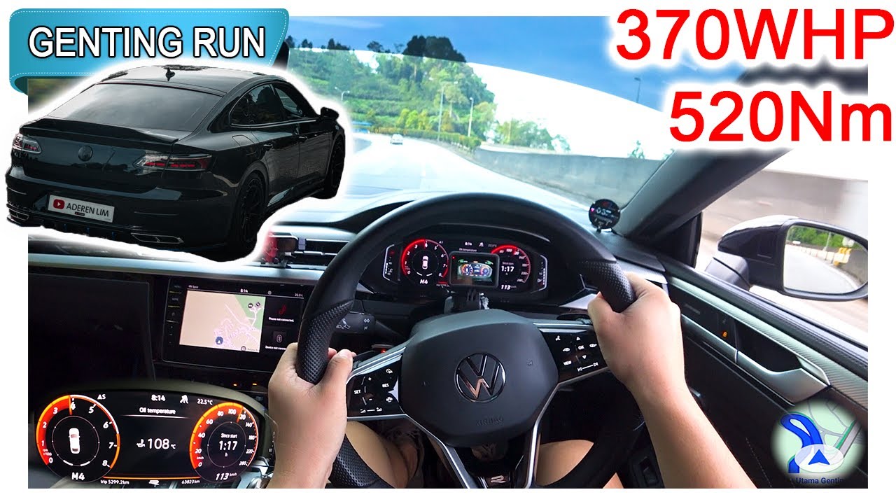 370whp & 520Nm | Volkswagen Arteon R-Line 4Motion | Malaysia #POV ...