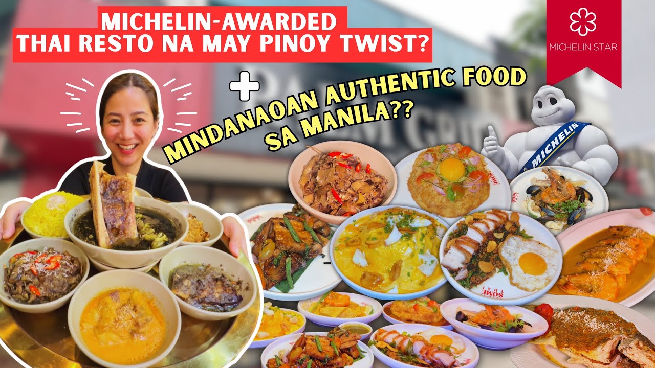 Michellin Awarded Authentic ZAMBASULTA Mindanaoan Cuisine sa QC + Non-Authentic THAI Food