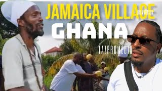 TRAVEL WITH ME TO  | MOVED FROM UK TO GHANA 🇬🇭 VISITED JAMAICA VILLAGE.