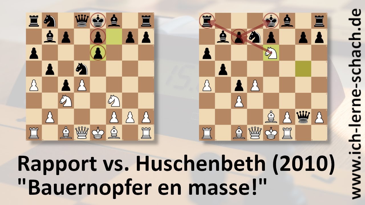 Rapport vs. Huschenbeth (2010, "Bauernopfer en masse!")